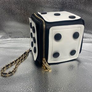 NWT Roll The Dice Cube Bag
